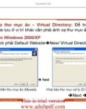 Tạo thư mục Virtual Directory