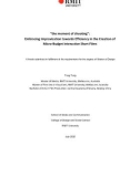 Master's thesis of Design: “The moment of shooting”: embracing improvisation towards efficiency in the creation of micro-budget interactive short films