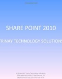 SHARE POINT 2010