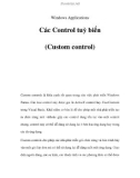 Windows Applications Các Control tuỳ biến (Custom control)