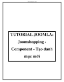 TUTORIAL JOOMLA: Joomshopping Component - Tạo danh mục mới