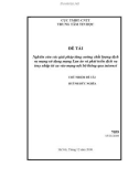 Đề tài: Nghiên cứu các giái pháp tăng cường chất lượng dịch vụ mạng sử dụng mạng Lan ảo và phát triển dịch vụ truy nhập từ xa vào mạng nội bộ thông qua internet