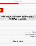 How to apply Information Technology(IT) for SMEs in Vietnam