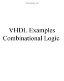 VHDL Examples Combinational Logic