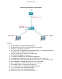 Cấu hình cơ bản trên cisco router, dwitch lab 5