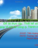 Đề tài thực tập: Thiết kế và cấu hình mạng VLAN tại công ty TNHH Huy Trang