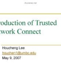 Introduction of Trusted Network Connect