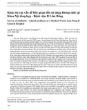 Khảo sát các vấn đề liên quan đến sử dụng kháng sinh tại Khoa Nội tổng hợp - Bệnh viện II Lâm Đồng