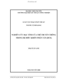 Luận văn: NGHIÊN CỨU ĐẶC TÍNH CỦA TRỄ TRUYỀN THÔNG TRONG HỆ ĐIỀU KHIỂN PHÂN TÁN (DCS)