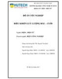Luận văn Thạc sĩ Kỹ thuật điện: Điều khiển lưu lượng đầu – cuối