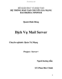 Dịch Vụ Mail Server