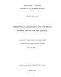 Luận văn Thạc sĩ Khoa học vật chất: Khối lượng của Higgs mang điện đơn trong mô hình 3-3-1 rút gọn siêu đối xứng