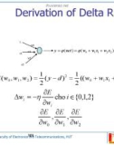 PPt3 - Derivation of Delta Rules