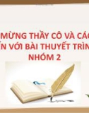 Bài thuyết trình: Tìm hiểu kỹ thuật nuôi cá mú lồng