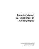 Master's thesis of Engineering: Exploring internet \(c{o_2}\) emissions as an auditory display