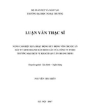 Luận văn Thạc sĩ Kinh tế: Nâng cao hiệu quả hoạt động huy động vốn cho dự án đầu tư kinh doanh bất động sản của Công ty TNHH Thương mại Dịch vụ Khách sạn Tân Hoàng Minh