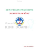 Đề án dự thi ươm mầm kinh doanh: Bánh bèo Lam Hồng