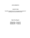 Dự án nông nghiệp: Sustainable community-based forest development and management in some high-poverty areas in Bac Kan Province ( ATTACHMENT 8 )