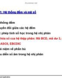 Các phép toán trong hệ nhị phân