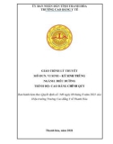 Giáo trình Lý thuyết vi sinh - ký sinh trùng (Ngành: Điều dưỡng - Trình độ: Cao đẳng) - Trường Cao đẳng Y tế Thanh Hoá