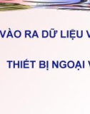 Bài giảng Kiến trúc máy tính: Chương 6 - ThS. Lê Văn Hùng