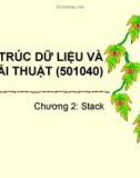 Cấu trúc dữ liệu và giải thuật - chương 2