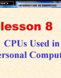 CPUs Used in Personal Computers