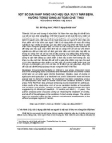 Báo cáo MỘT SỐ GIẢI PHÁP NÂNG CAO HIỆU QUẢ XỬ LÝ MẦM BỆNH, HƯỚNG TỚI SỬ DỤNG AN TOÀN CHẤT THẢI TỪ CÔNG TRÌNH VỆ SINH