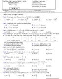 Đề thi học kì 1 môn Toán lớp 10 năm 2023-2024 - Trường THPT Phạm Thành Chung, Tiền Giang