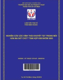 Luận văn Thạc sĩ Kỹ thuật cơ khí: Nghiên cứu các hình thái khuyết tật trong mối hàn ma sát chữ T tấm hợp kim nhôm 5083