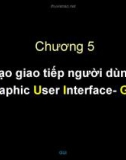 Lập trình java căn bản - Chương 5: Tạo giao tiếp người dùng