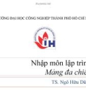 Bài giảng Nhập môn lập trình: Bài 7 - TS. Ngô Hữu Dũng