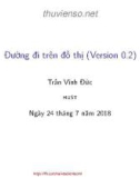 Bài giảng Toán rời rạc: Đường đi trên đồ thị (Version 0.2) - Trần Vĩnh Đức