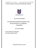 Đề án tốt nghiệp Quản trị kinh doanh: Giải pháp hoàn thiện mô hình quản trị rủi ro tín dụng tại Agribank Chi nhánh 5