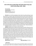 Liên minh quân sự giữa Pháp với Tây Ban Nha trong cuộc chiến tại Đà Nẵng (1858 -1860)