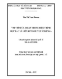 Tóm tắt luận án Tiến sĩ Quan hệ quốc tế: Vai trò của ASEAN trong tiến trình hợp tác và liên kết khu vực ở Đông Á