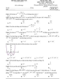 Đề thi giữa học kì 1 môn Toán lớp 12 năm 2023-2024 - Trường THPT Kiến Văn, Đồng Tháp