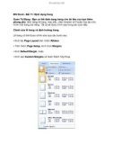 MS Word - Định dạng trang