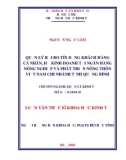 Luận văn Thạc sĩ Khoa học kinh tế: Quản lý rủi ro tín dụng khách hàng cá nhân, hộ kinh doanh tại Ngân hàng Nông nghiệp và Phát triển Nông thôn Việt Nam chi nhánh tỉnh Quảng Bình