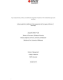 Doctoral thesis of Philosophy: Key competencies, skills, and attributes required of leaders in the residential aged care services