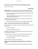 Triển khai Vista – Phần 16: Cấu hình Windows Deployment Services