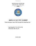 Khóa luận tốt nghiệp: Kế toán bán hàng tại Công ty TNHH Công Nghệ Viễn Thông Thanh Anh