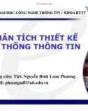 Thiết kế hệ thống thông tin - Thiết kế thành phần giao diện