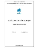 Khóa luận tốt nghiệp Kế toán - Kiểm toán: Hoàn thiện công tác kế toán hàng hóa tại Công ty TNHH Thương mại và Dịch vụ Xuất nhập khẩu Liên Minh