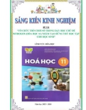 Sáng kiến kinh nghiệm THPT: Tổ chức trò chơi số trong dạy học chủ đề Nitrogen (Hóa học 11) nhằm tạo hứng thú học tập cho học sinh