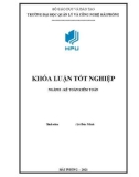 Khóa luận tốt nghiệp Kế toán - Kiểm toán: Hoàn thiện công tác kế toán thanh toán với người mua, người bán tại Công ty TNHH Thương mại Kỹ thuật Phương Đông