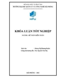 Khóa luận tốt nghiệp Kế toán - Kiểm toán: Hoàn thiện tổ chức kế toán vốn bằng tiền tại Công ty Xăng dầu Khu vực III – TNHH Một thành viên