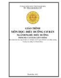 Giáo trình Điều dưỡng cơ bản (Ngành: Điều dưỡng - Trình độ: Cao đẳng) - Trường Cao đẳng Y tế Thanh Hoá