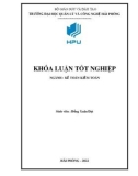 Khóa luận tốt nghiệp Kế toán - Kiểm toán: Hoàn thiện công tác kế toán vốn bằng tiền tại Công ty TNHH Thương mại Dịch vụ Toàn Thắng