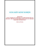 Sáng kiến kinh nghiệm THPT: Thiết kế phim hoạt hình mô tả sự hình thành liên kết hóa học - Hóa học 10 nhằm phát triển năng lực cho học sinh theo mô hình STEM